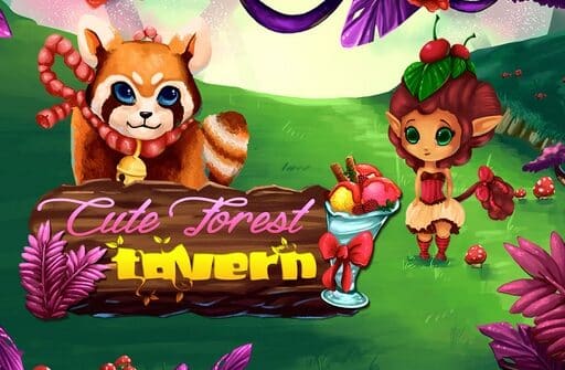 cute forest tavern