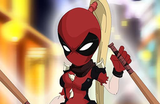 deadpool girl dressup