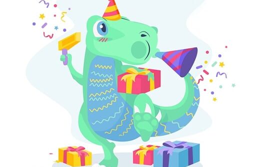 dino party jigsaw