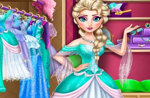 disney frozen princess elsa dress up games