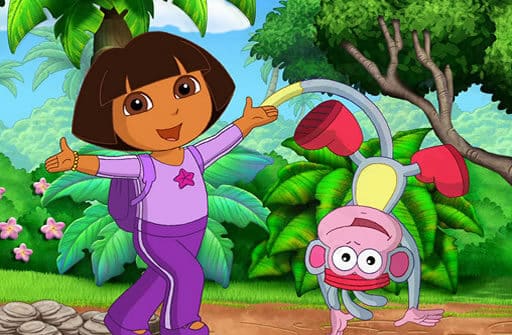 dora find seven differences