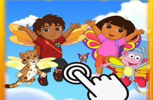 dora the explorer clicker game