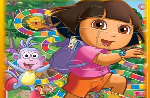 dora the explorer match 3 puzzle game