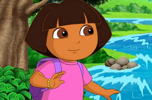 dora the explorer slide