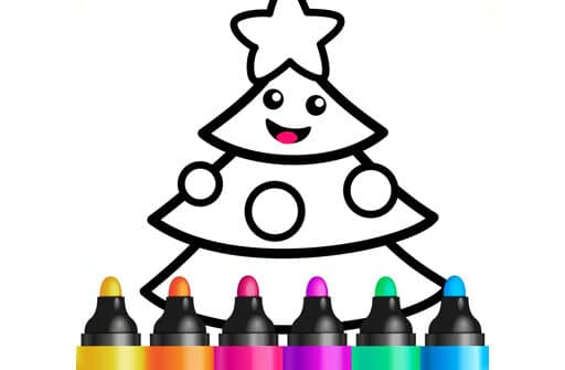 drawing christmas for kids