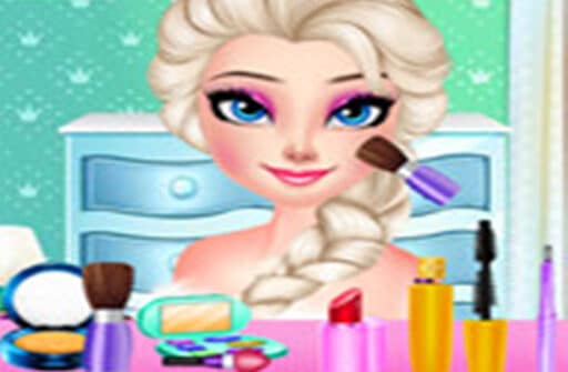 elsa dresser decorate and makeup