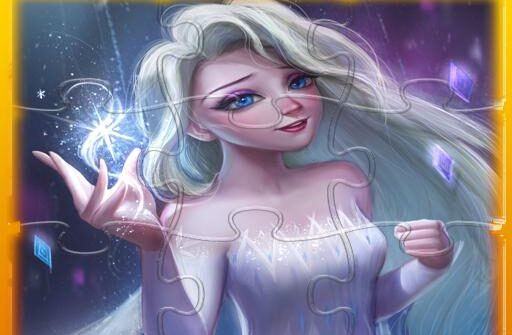 elsa frozen jigsaw puzzle