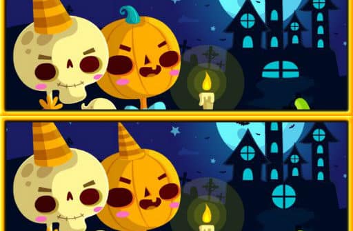 find differences halloween