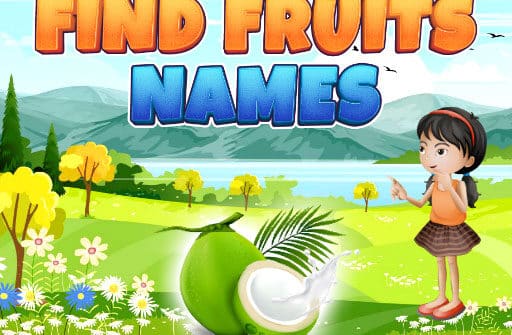 find fruits names