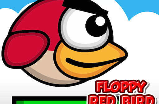 floppy red bird