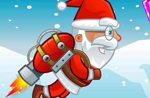 flying santa gifts