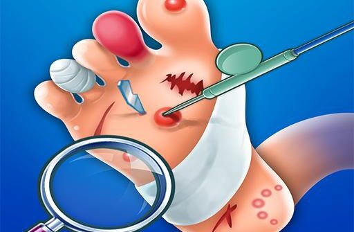 foot doctor podiatrist games