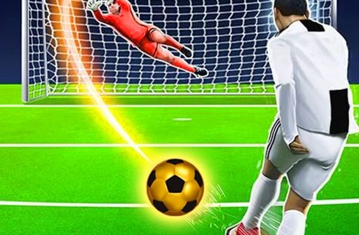 football strike freekick soccer