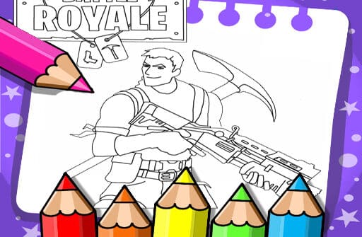 fortnite coloring book game