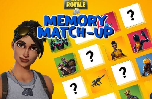 fortnite memory match up