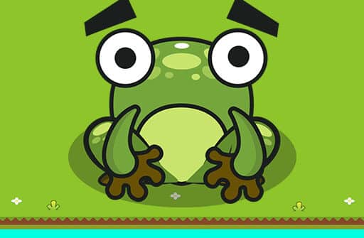 frogie cross the road game