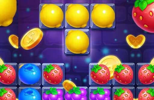 fruit match4 puzzle