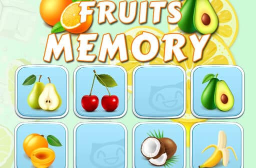 fruits memory html5