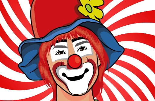 funny clowns jigsaw