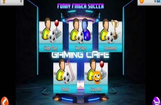 funny finger soccer