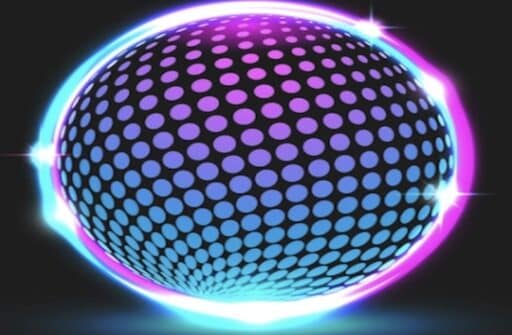 funny neon ball