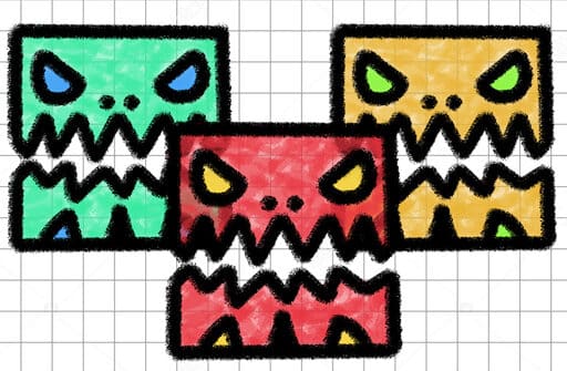 geometry dash paper note