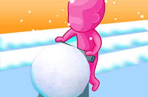 giant snowball rush fun run 3d game