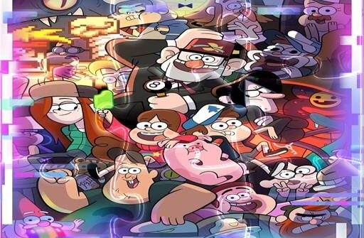 gravity falls match3 puzzle