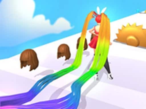 hair challenge fun run 3d game