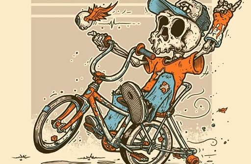 halloween bike ride jigsaw