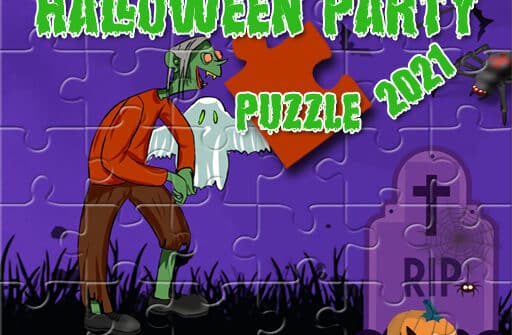 halloween party 2021 puzzle