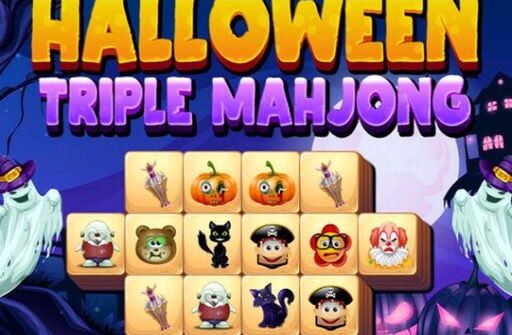 halloween triple mahjong