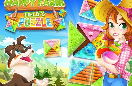 happy farm fields puzzle