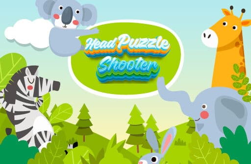 head puzzle shooter