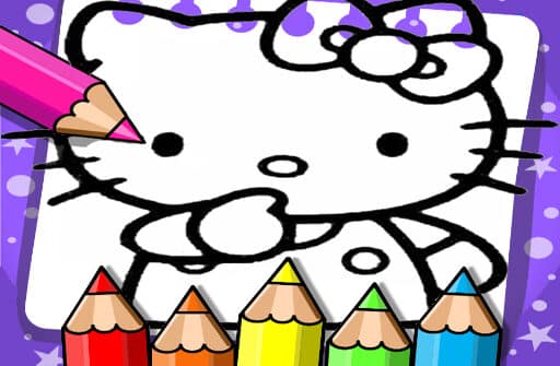 hello kitty coloring book