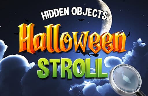 hidden objects halloween stroll