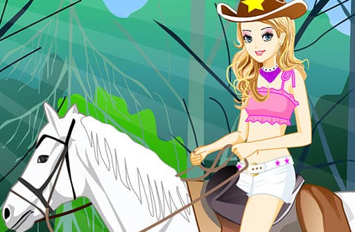 horse rider girl