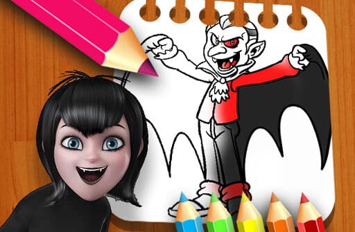 hotel transylvania coloring book