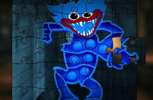 huggy wuggy pop it jigsaw