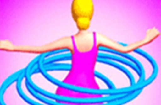 hula hoops rush fun run 3d game