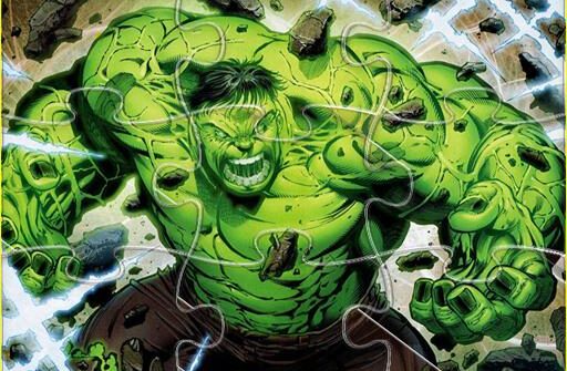 hulk superhero match3 puzzle