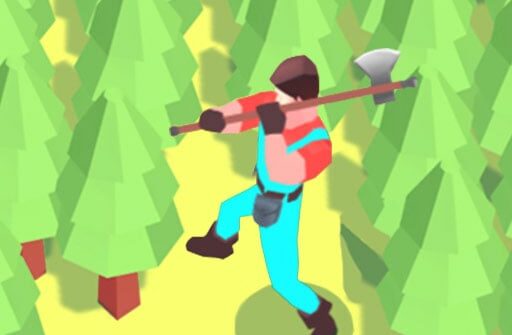 idle lumberjack 3d