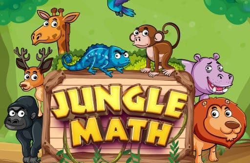 jungle math online game