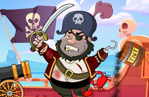 kick the pirate