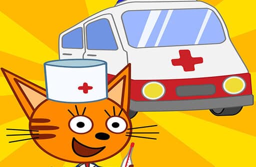 kid cats animal doctor games cat game