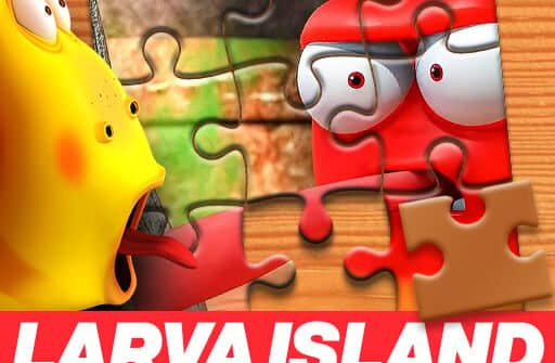 larva island jigsaw puzzle