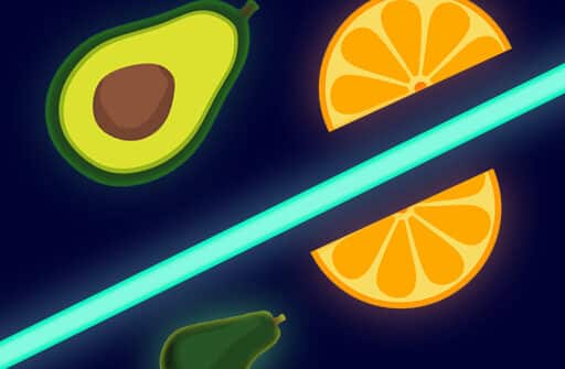 laser fruits slice