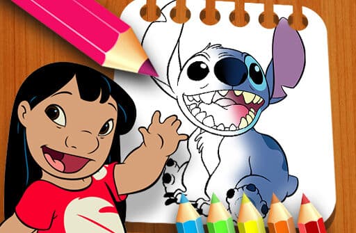 lilo and stitch coloring book