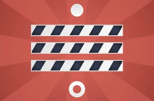 line barriers game