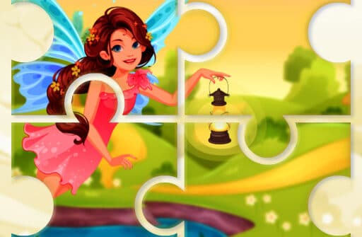 little cute summer fairies puzzle